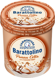 Barattolino italialainen gelato – panna cotta